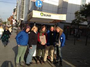 Das BUND-Team in der Innenstadt